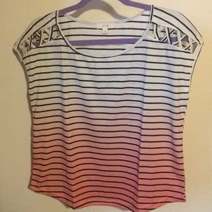 Women ombré top